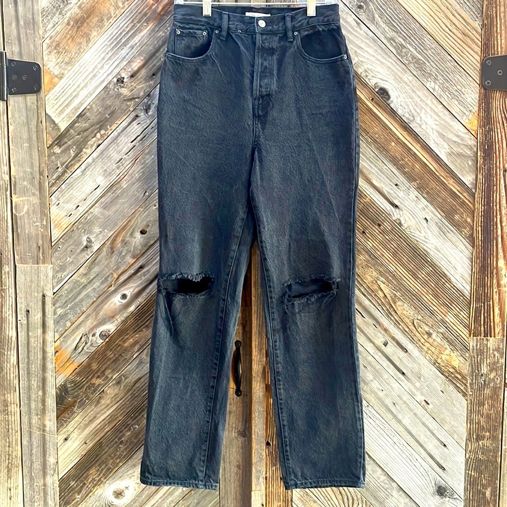 PAC SUN distressed Straight leg Dad Jeans